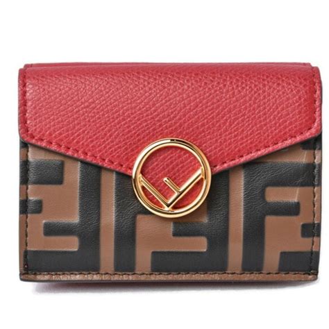 fendi tri fold wallet|men's Fendi wallets.